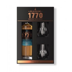 Glasgow 1770 Triple Distilled Gift Box + 2 Glasses